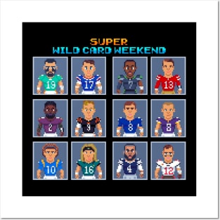 Wild card 8bit Posters and Art